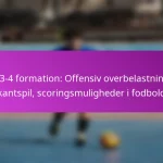 5-3-2 formation: Kontraangreb, Defensiv soliditet, Offensiv støtte i fodbold