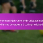 3-4-3 formation: Højt pres, Angrebsvide, Målscoring i fodbold