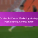 5-4-1 formation: Defensiv strategi, Kontraangreb, Spillerplacering i offensiv fodbold
