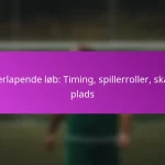 Kontraangreb: Hurtige overgange, Spillerroller, Scoringmuligheder